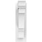 Ekena Millwork Balboa Architectural Grade PVC Outlooker with Traditional Ends, 5"W X 14"D X 18"H OUTP05X14X18BOA01 - alternate 4